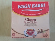 Wagh Bakri GingerTea Bags 100 ( Pack of 1 ) 0.10 per strip