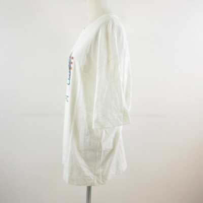Keitamaruyama Keita Maruyama cut-and-sew t-shirt print Used Keitamaruyama Keita Maruyama cut-and-sew t-shirt print Used