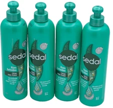 SEDAL CREMA DE PEINAR RIZOS DEFINIDOS CON MOVIMIENTO NATURAL SET OF 4 CURLY HAIR