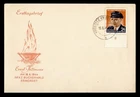 DR WHO 1954 GERMANY DDR FDC THALMANN PLATE # R56709
