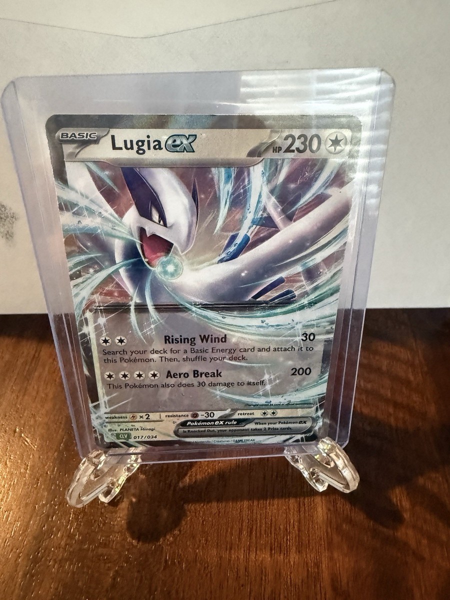 pokmon trading card game:lugia ex pokemon Game Classic Lugia Holofoil / Moderately Played Pokmon Lugia ex - Unseen Forces