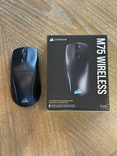 Corsair M75 Wireless Lightweight RGB Gaming Mouse Black Used, Good Condition