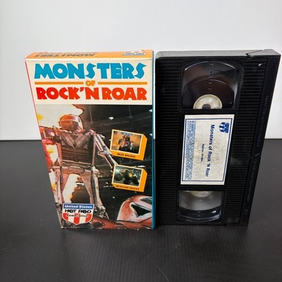 Monsters of Rock'N Roar VHS 1988 Motorsports Stunts USHRA SEO-PACE