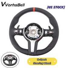 Leather Steering Wheel For Bmw F10 F11 F12 F13 F01 F02 F03 5 6 7 Series M Sport