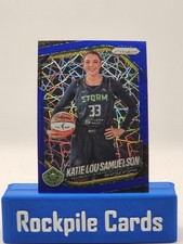 2025 Panini Prizm WNBA - Karlie Samuelson #82 Blue Velocity Prizm