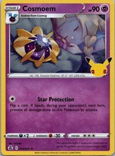 Pokemon TCG Cosmoem 14/25 Celebrations Holo LP