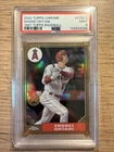2022 Topps Chrome - 1987 Topps Baseball Shohei Ohtani PSA 9 Angels Dodgers