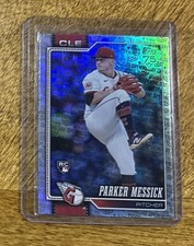 2026 Topps Celebrations Parker Messick Rookie Opening Day Foil Guardians SP