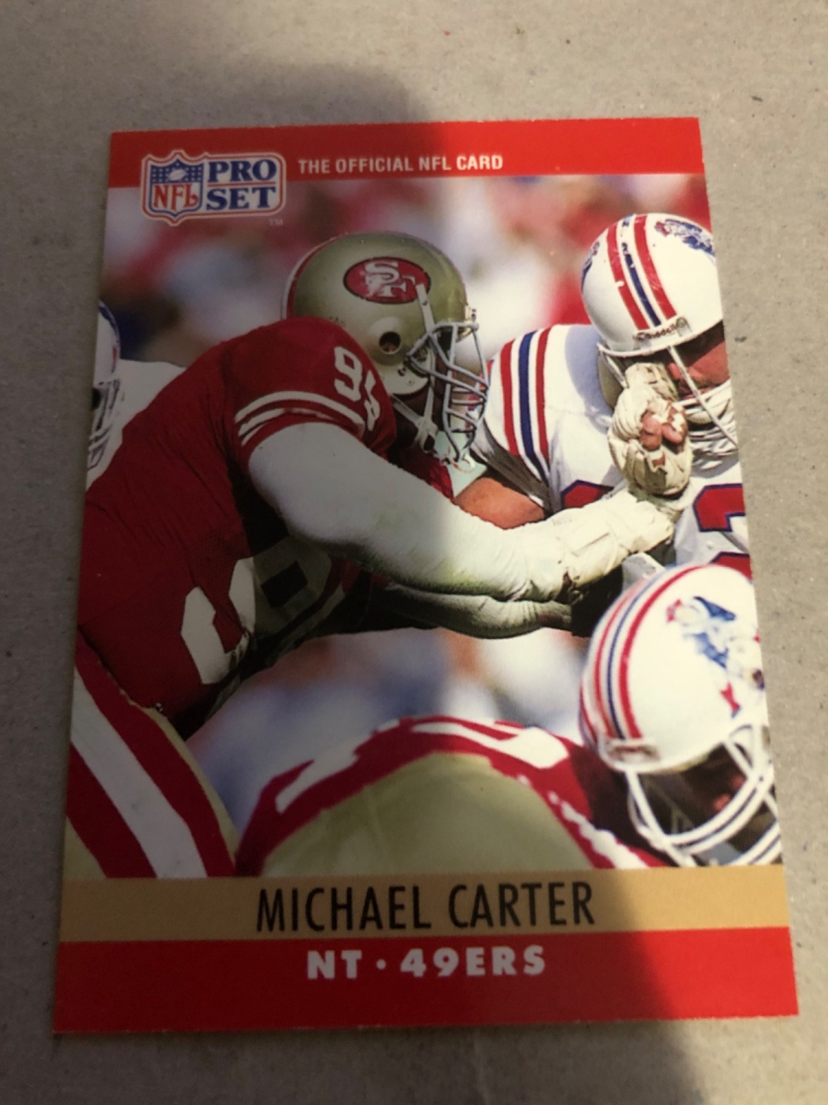 1990 Pro Set - Michael Carter #285