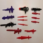 Vintage Transformers G1 Weapon Parts & Accessories - Lot of 14