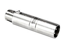 Hosa GLT-255 XLRF to XLRM Ground Lifter ADAPTER - NEW - PERFECT CIRCUIT
