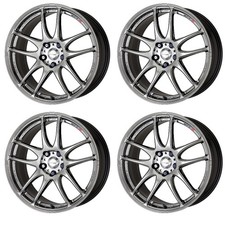 Work Emotion Cr Kiwami Wheels 17x7.0j47 5x114.3 Glimsilvergts Set Of 4