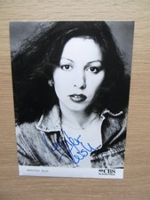 Jennifer Rush autograph signed 13x18 cm picture b/w