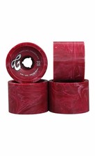 Cadillac Cruisers Longboard Wheels 70mm 80a - Maroon Marble