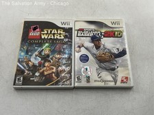 2K Sports Major League Baseball 2K10 Video Games For Nintendo Wii Lot Of 2
