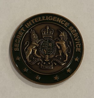 MI6 SIS Challenge Coin Miami Consulate Challenge Coin