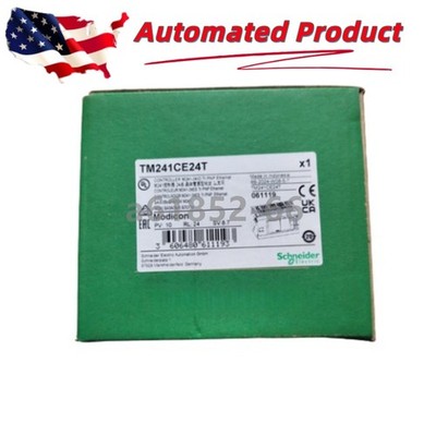 1PC New Schneider Electric TM241CE24T 2021 Modicon M241 Controller 24 Io