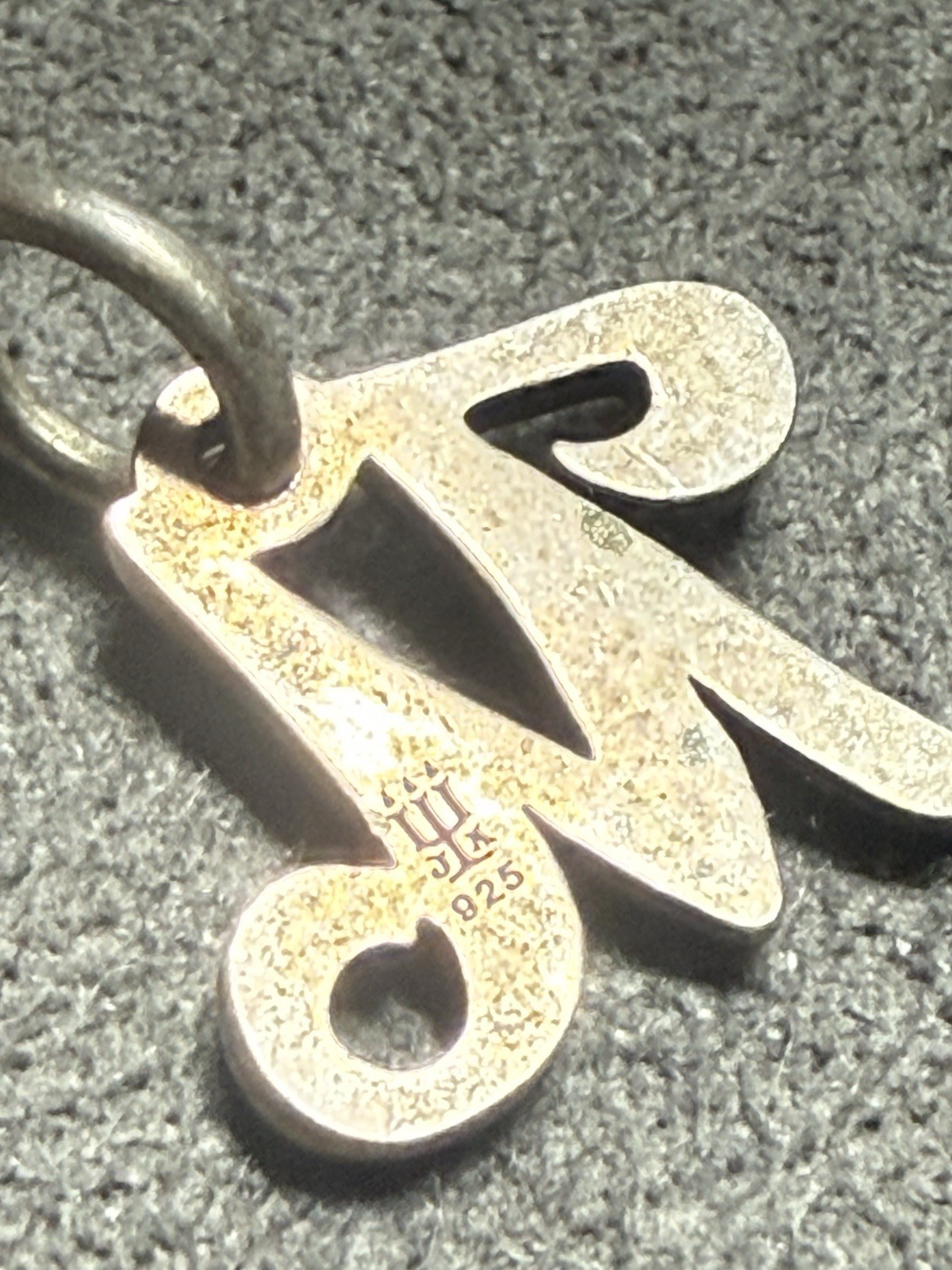 James Avery Small Script Initial Charm – Letter M… - image 4