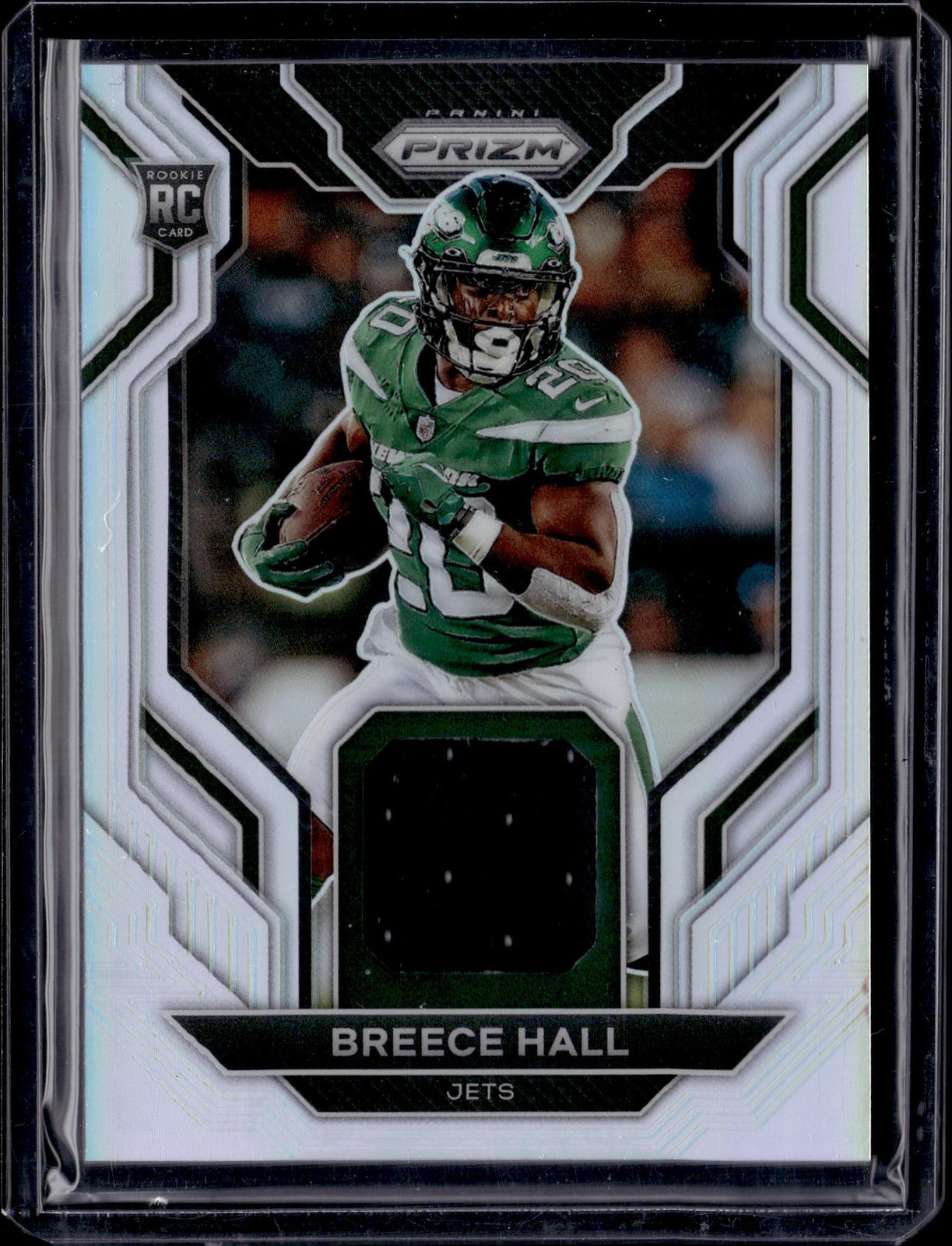 Breece Hall Panini Prizm Rookie Gear #RGBH Base