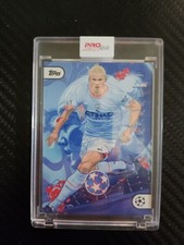 Erling Haaland 2022 Topps UCL Project 22 by Vincent Aseo Manchester City