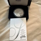 U.S. Mint American Silver Eagle 2007 1 oz .999 Silver $1 Proof Coin