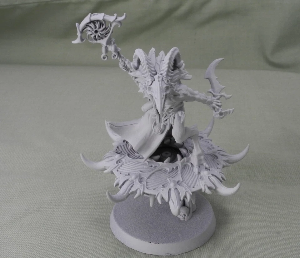 TZAANGOR SHAMAN on DISC Plastic Chaos Tzeentch Disciples Army Age of Sigmar 22 - Image 4 of 4