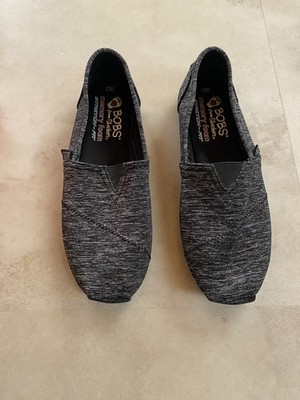 Skechers BOBS Memory Foam stretch fit Knit Slip On Shoes Women s US 6.5