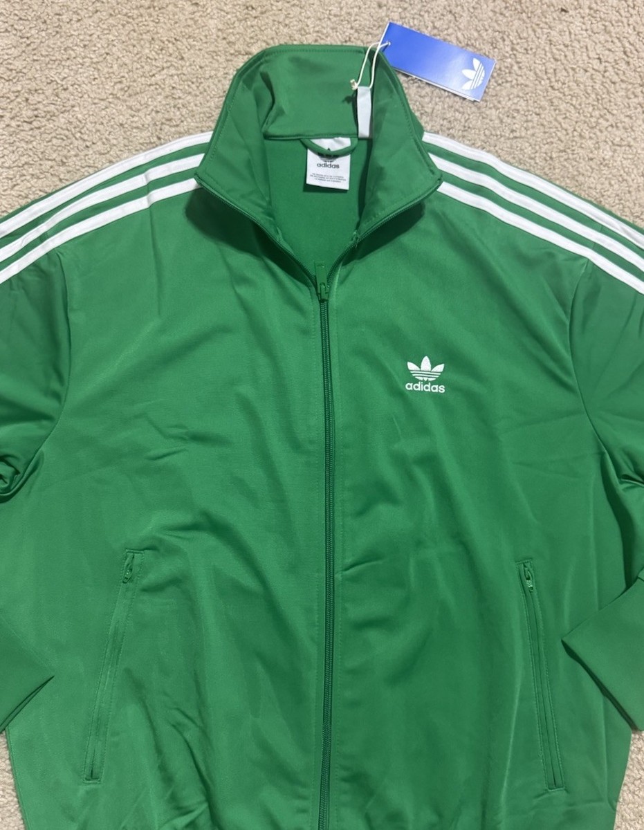 ADIDAS Originals Firebird Mens Tracksuit Jacket & Pants Set Green