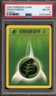 Pokemon Grass Energy Base Set 2 #127 PSA 8