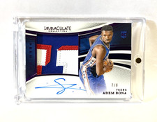 ADEM BONA 2024-25 IMMACULATE PREMIUM ROOKIE PATCH RPA FOTL RC AUTO /8