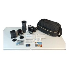 Minolta Maxxum 7000i Camera Bundle 2 Lenses Flash Unit Carrying Bag