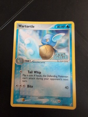 2006 POKEMON EX CRYSTAL GUARDIANS REVERSE HOLO WARTORTLE #43 | eBay