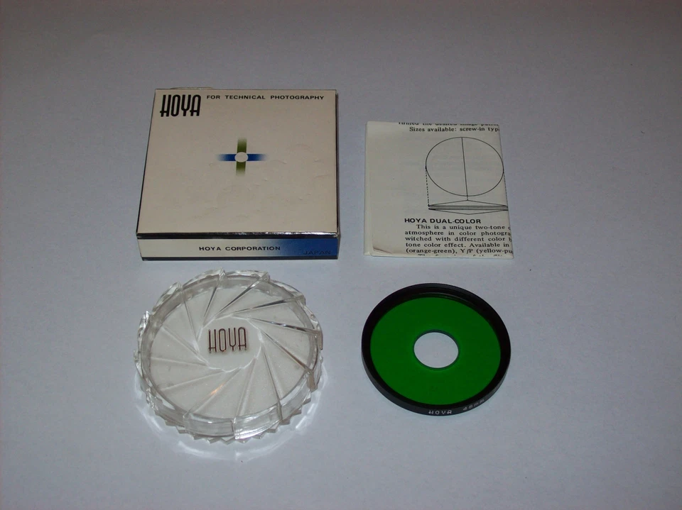 OLD NEW STOCK HOYA 48MM COLOR-SPOT GREEN SCREW IN FILTER FOR CANON CANONET QL-17 - Image 3 of 4