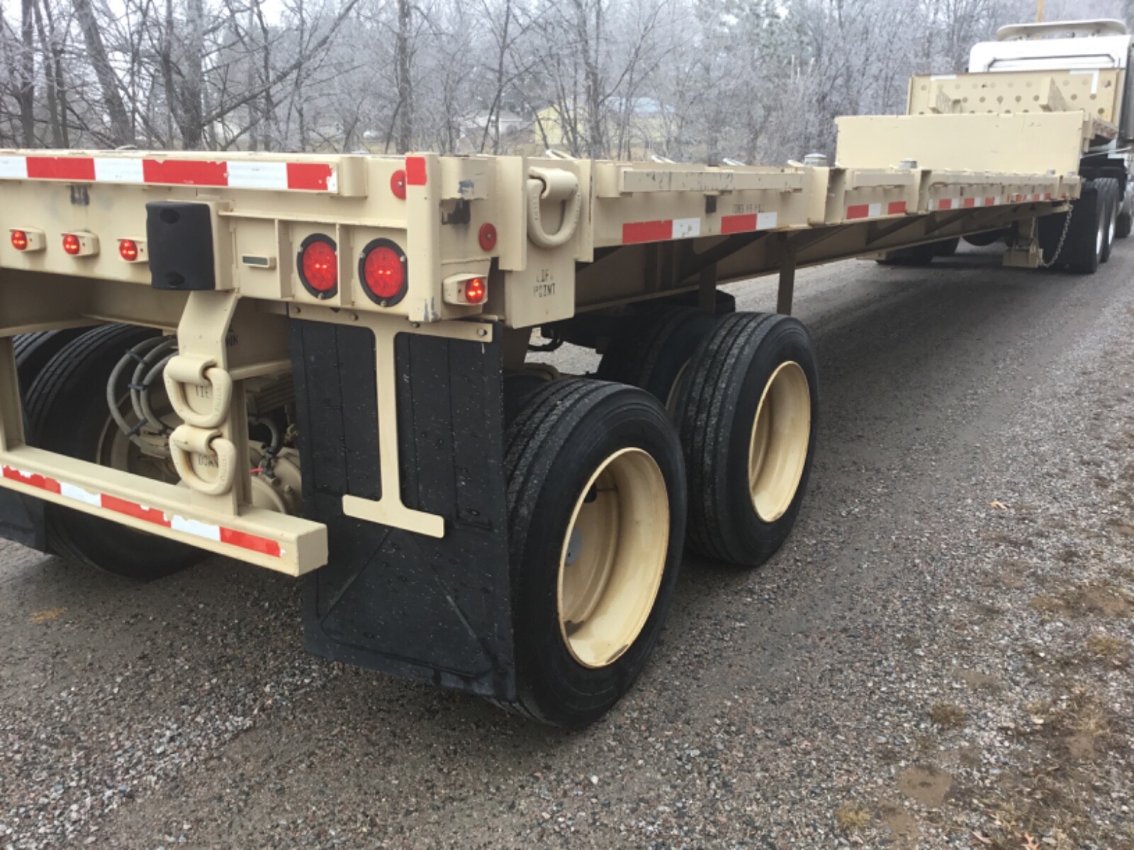 2009 FONTAINE STEP DECK TRAILER 2991 ACTUAL HUB MILES eBay