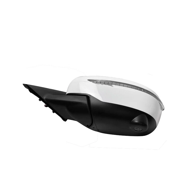 Conjunto de espejo retrovisor lateral derecho 9 líneas para Nissan X-trail 2014-2020 Foto 4 de 4