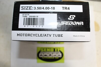 Sedona Motorcycle Inner Tube 4.00/4.50‑18 – TR‑4 Straight Metal S - Foto 7