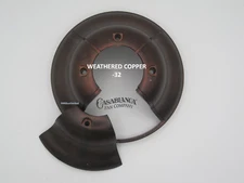 Hang Tru Canopy Mounting & Screws WEATHERED COPPER for Casablanca Ceiling Fan