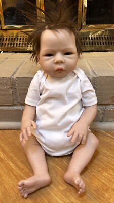 NPK Anatomically Correct Baby Boy Doll  17'' Tall - # W-238 - Open Box - New