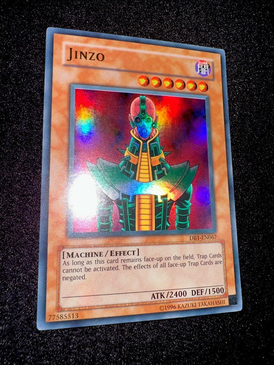 🔥 YUGIOH • JINZO • ULTRA RARE • DB1-EN067 • DARK BEGINNING 1