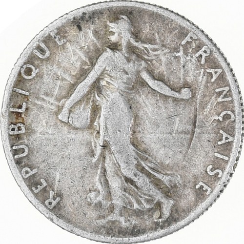 Monnaie Frankreich 50 Cent Säerin 1900 Silber (9-39/A0