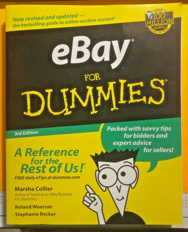 eBay for Dummies by Marsha Collier 2002 Pre-Owned #113