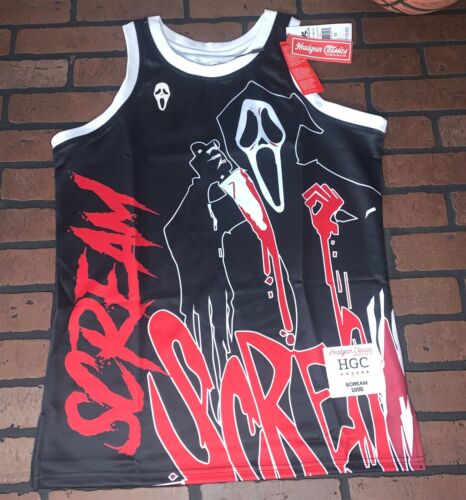 SCREAM Headgear Classics Basketball Jersey ~Never Worn~ S M XXL - 第 1/2 張圖片