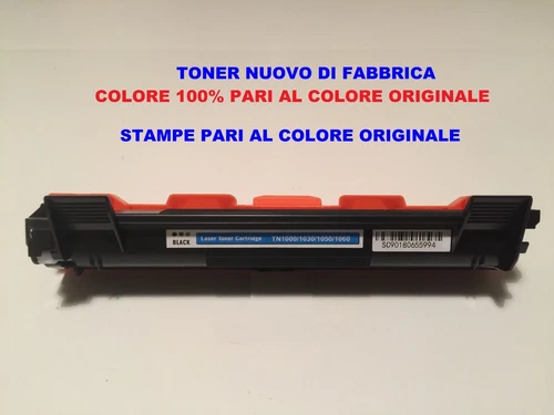 TONER PER STAMPANTE BROTHER HL1110 COMPATIBILE TN1050 COLORE NERO