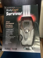 BodyGard  Series Survivor 12-in-1 Self-Powered Emergency Radio Swiss+Tech