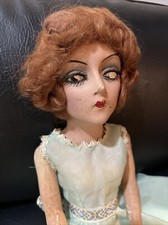 Antique Compostion Boudoir Doll Sterling Co. Doll