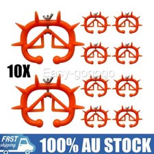 10 PCS Cattle Weaning Rings Calf Weaner Ring Livestock Nose Ring For Cow Nose