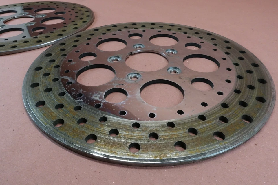 Harley Davidson Electra Glide 2000-2005 discos de rotor de freno delantero Foto 2 de 4