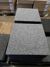 20 x Carpet Tiles 5m2 Heavy Duty Porch Shed Garage Retail Office Bedroom - GREY