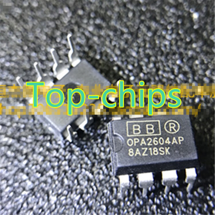 10 Pezzi OPA2604AP OPA2604APG4 | Amplificatore Operazionale Burr-Brown/TI | DIP-8 | Nuovi