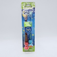 Firefly Kid Toothbrush Lightup Timer Blue  Red, 2 Count
